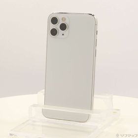 (中古)Apple iPhone11 Pro 256GB シルバー NWC82J/A SIMフリー(198-ud)