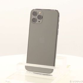 (中古)Apple iPhone11 Pro 64GB スペースグレイ MWC22J/A SIMフリー(348-ud)