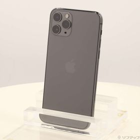 (中古)Apple iPhone11 Pro 256GB スペースグレイ MWC72J/A SoftBank(269-ud)