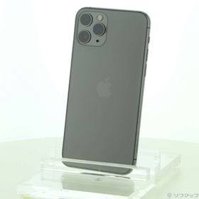 (中古)Apple iPhone11 Pro 256GB スペースグレイ MWC72J/A SoftBank(258-ud)