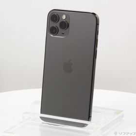 (中古)Apple iPhone11 Pro 256GB スペースグレイ MWC72J/A SoftBank(247-ud)