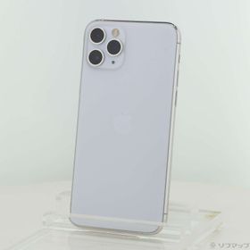 (中古)Apple iPhone11 Pro 256GB シルバー MWC82J/A SIMフリー(198-ud)
