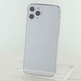 (中古)Apple iPhone11 Pro 64GB シルバー MWC32J/A SIMフリー(269-ud)