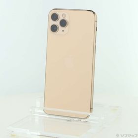 (中古)Apple iPhone11 Pro 256GB ゴールド MWC92J/A SIMフリー(377-ud)
