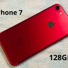 Apple iPhone 7 128GB RED レッド SIMフリー スマホ
