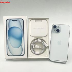 爆速発送iPhone15 128GB ブルー MTML3J/A AU版SIMフリー