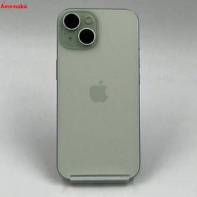 爆速発送iPhone15 128GB グリーン MTMM3J/A Apple版SIMフリー 極美品