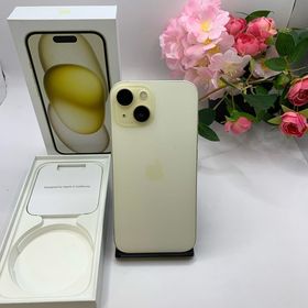 バッテリー87% iPhone 15 128GB イエロー 国内版 SIMフリー送料無料