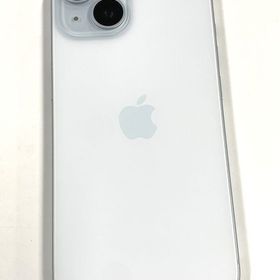 【モバイルBOX】超美品 電池84%SIMフリー iPhone15 256GB ブルー