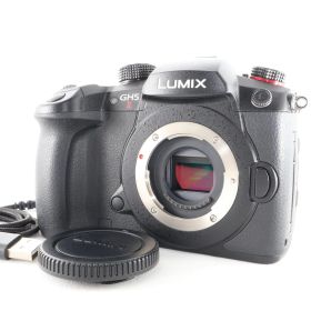 【美品】《 ショット数856 回》パナソニック Panasonic ミラーレス一眼カメラ ルミックス GH5M2 ボディ ブラック DC-GH5M2