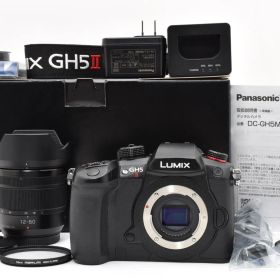 シャッター回数748回！！■極上品■ PANASONIC GH5M2 レンズキット ブラック DC-GH5M2M