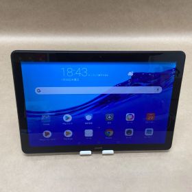 HUAWEI タブレット AGS2-W09 2GB 16GB ブラック 10.1インチ Android 8.0 無線 BLUETOOTH カメラ 接続ケーブル 液晶にシミ有り