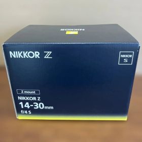 新品 NIKKOR Z 14-30mm f/4 S