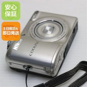 超美品 COOLPIX L32 シルバー 即日発送 コンデジ Nikon 本体 土日祝発送OK 04000