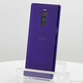 ソフマップ 〔中古品〕 Xperia 1 64GB パープル SOV40 auロック解除SIMフリー【377】