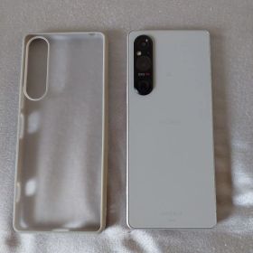 XPERIA 1Ⅴ au SOG10 シルバー 本体のみ オマケカバー付き