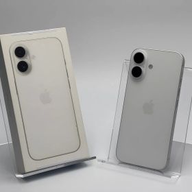 【箱付き中古A】iPhone 16 128GB ホワイト バッテリー【100%】 SIMフリー 白ロム