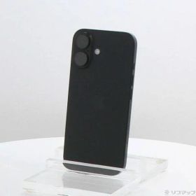 ソフマップ 〔中古品〕 iPhone16 128GB ブラック FYDQ3J／A SIMフリー【262】