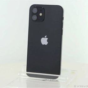 ソフマップ 〔中古品〕 iPhone12 64GB ブラック MGHN3J／A SIMフリー【377】