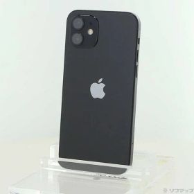 ソフマップ 〔中古品〕 iPhone12 128GB ブラック MGHU3J／A SIMフリー【377】
