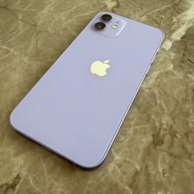 美品 Apple iPhone 12 64GB パープル SIMフリー 本体