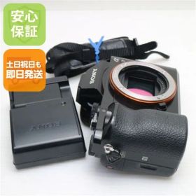 良品中古 α7 ILCE-7 ブラック 即日発送 ミラーレス一眼 SONY 本体 土日祝発送OK 04000