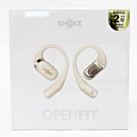 未開封 SHOKZ OPENFIT ワイヤレスイヤホン SKZ-EP-000021 ベージュ オープンイヤー Bluetooth ショックス オープンフィット R2606-138