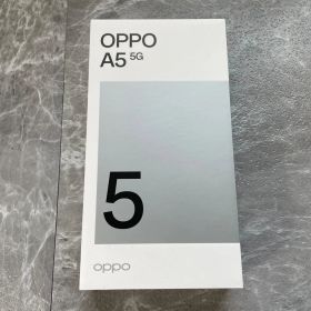 【ほぼ未使用】OPPO A5 5G 本体 ホワイト ③