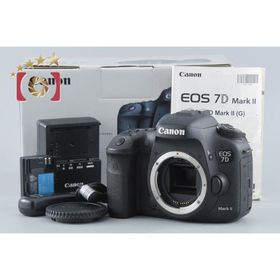 【中古】Canon キヤノン EOS 7D Mark II デジタル一眼レフカメラ 元箱付き