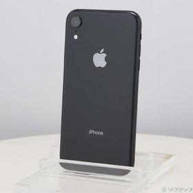 (中古)Apple iPhoneXR 64GB ブラック MT002J/A SIMフリー(348-ud)