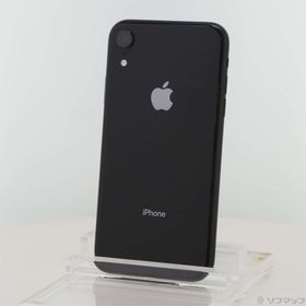 (中古)Apple iPhoneXR 64GB ブラック MT002J/A SIMフリー(247-ud)