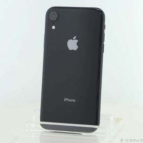 (中古)Apple iPhoneXR 64GB ブラック MT002J/A SIMフリー(349-ud)
