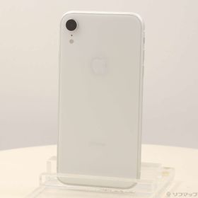 (中古)Apple iPhoneXR 64GB ホワイト MT032J/A SoftBank(269-ud)