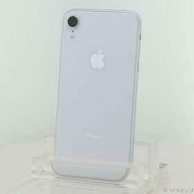 (中古)Apple iPhoneXR 64GB ホワイト MT032J/A SIMフリー(198-ud)