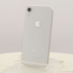 (中古)Apple iPhoneXR 64GB ホワイト MT032J/A SIMフリー(269-ud)