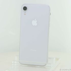 (中古)Apple iPhoneXR 64GB ホワイト MT032J/A SIMフリー(348-ud)