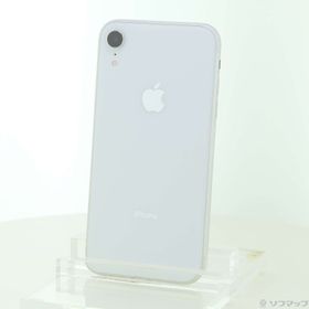(中古)NTTドコモ iPhoneXR 64GB ホワイト MT032J/A SIMフリー(377-ud)