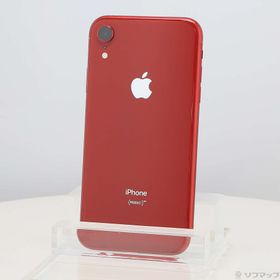 (中古)Apple iPhoneXR 64GB プロダクトレッド MT062J/A SoftBank(348-ud)