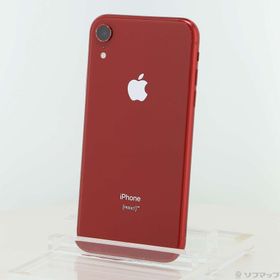 (中古)Apple iPhoneXR 64GB プロダクトレッド MT062J/A SoftBank(258-ud)