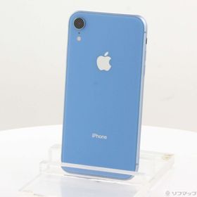 (中古)SoftBank iPhoneXR 64GB ブルー MT0E2J/A SoftBank(247-ud)