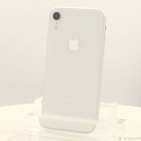 (中古)Apple iPhoneXR 128GB ホワイト MT0J2J/A SIMフリー(352-ud)