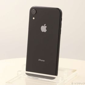 (中古)Apple iPhoneXR 128GB ブラック MT0G2J/A SIMフリー(247-ud)