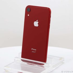 (中古)Apple iPhoneXR 128GB プロダクトレッド MT0N2J/A SoftBank(276-ud)