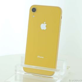 (中古)Apple iPhoneXR 128GB イエロー MT0Q2J/A SIMフリー(247-ud)