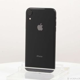 (中古)Apple iPhoneXR 256GB ブラック MT0V2J/A SIMフリー(368-ud)