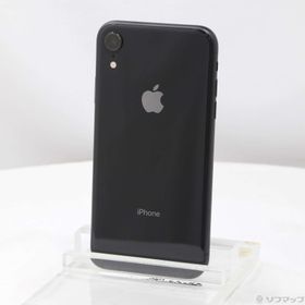(中古)Apple iPhoneXR 128GB ブラック MT0G2J/A SoftBank(247-ud)
