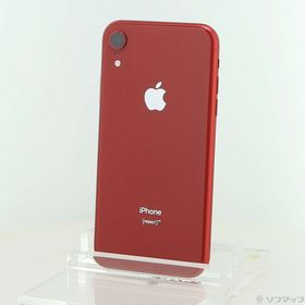 (中古)Apple iPhoneXR 64GB プロダクトレッド NT062J/A SoftBank(258-ud)