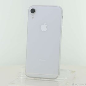 (中古)Apple iPhoneXR 128GB ホワイト MT0J2J/A SIMフリー(269-ud)