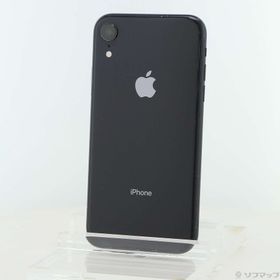(中古)Apple iPhoneXR 128GB ブラック MT0G2J/A SIMフリー(305-ud)