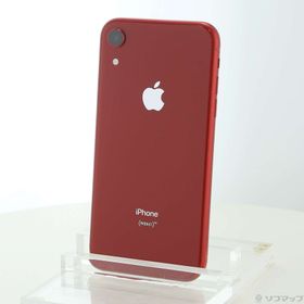 (中古)Apple iPhoneXR 128GB プロダクトレッド MT0N2J/A SIMフリー(262-ud)
